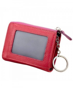 Anshili Unisex Leather Holder RoseRed