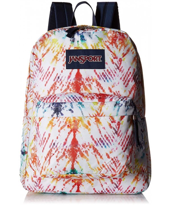 JanSport Unisex SuperBreak Rainbow Tie Dye