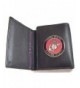 MARINE CORPS GRAIN BLACK WALLET