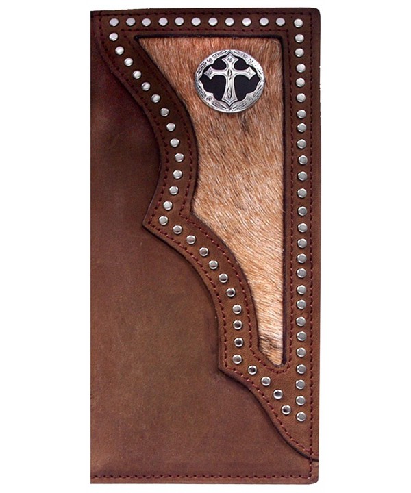 3D Brown Western Rodeo Wallet