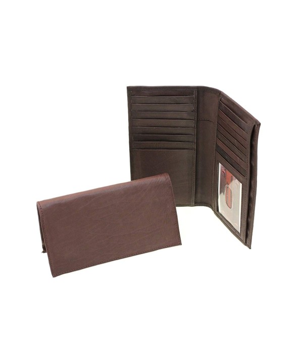 Genuine Checkbook Cardholder Removable Colombian