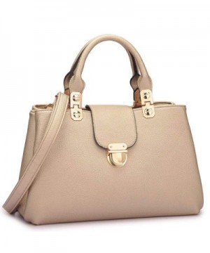 Dasein Handbags Satchel Leather Shoulder