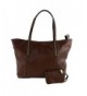 Geniune Leather Shoulder Handbag Caramel