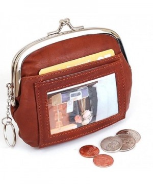 Womens Genuine Leather Windown Wallet
