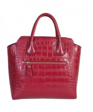 Mllecoco Genuine Leather Textured Structured