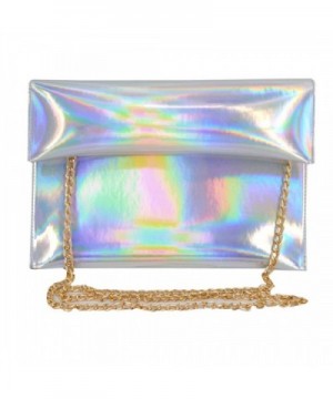 Monique Colorful Holographic Envelope Cross body