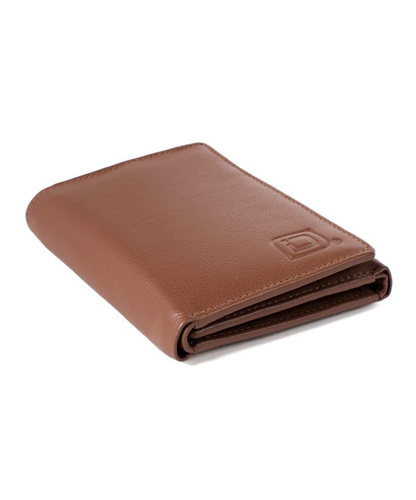 Genuine Leather Trifold Protection Throughout