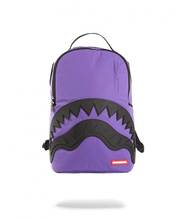 Sprayground Purple Rubber backpack Reflective