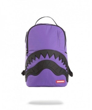 Sprayground Purple Rubber backpack Reflective
