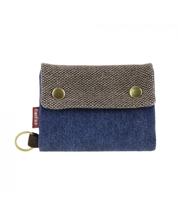 Unisex Canvas Wallet Short Holder