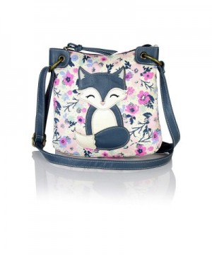 Floral Purse Leather Critter Crossbody