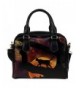 InterestPrint Halloween Leather Shoulder Handbag