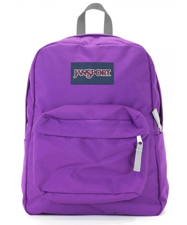 Jansport Superbreak Backpack purple plum