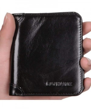 FlyHawk Blocking Genuine Leather Wallets