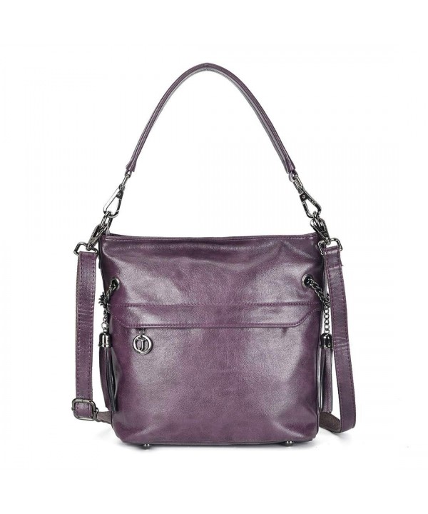 Artrwell Crossbody Shoulder Leather Handbag