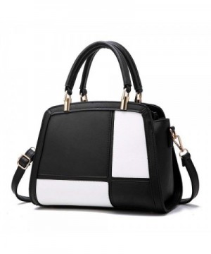 Fashion Contrast Stitching Handbag Shoulder