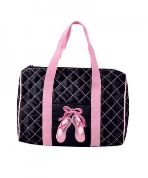 Dansbagz Quilted Pointe Duffel Black