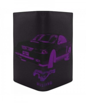 MUSTANG PURPLE Leather Wallet Fashion