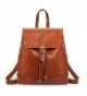 SAMSHOWME Backpack Leather Shoulder Casual