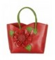 Women Flower Seris Leather Vanillachocolate