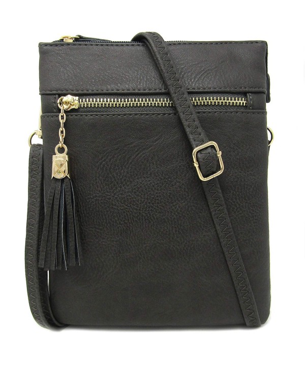 Solene Leather Fashionable Functional Crossbody