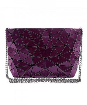 Mily Holographic Leather Envelope Handbag