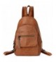 Small Leather Convertible Backpack Shoulder