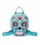 Backpack Fashion Calavera Daypack Turquoise