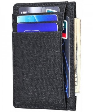 Woogwin Pocket Wallet Leather Vertical