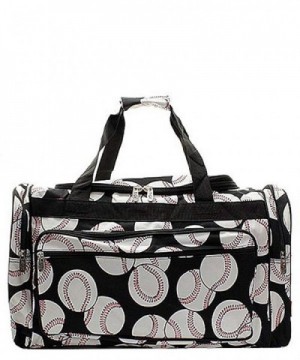 NGIL Baseball Print Duffle Bag