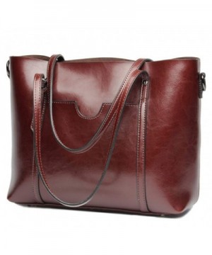 Covelin Handbag Genuine Shoulder Capacity