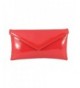 Womens Envelope Leather Patent Shoulder