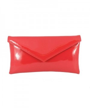 Womens Envelope Leather Patent Shoulder