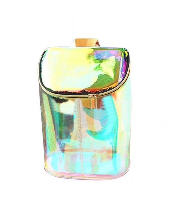 Zerlar Transparent Holographic Envelope Backpack