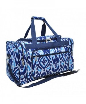 Turquoise Print NGIL Canvas Duffle