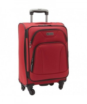 Heritage Travelware Wicker Carry Suitcase