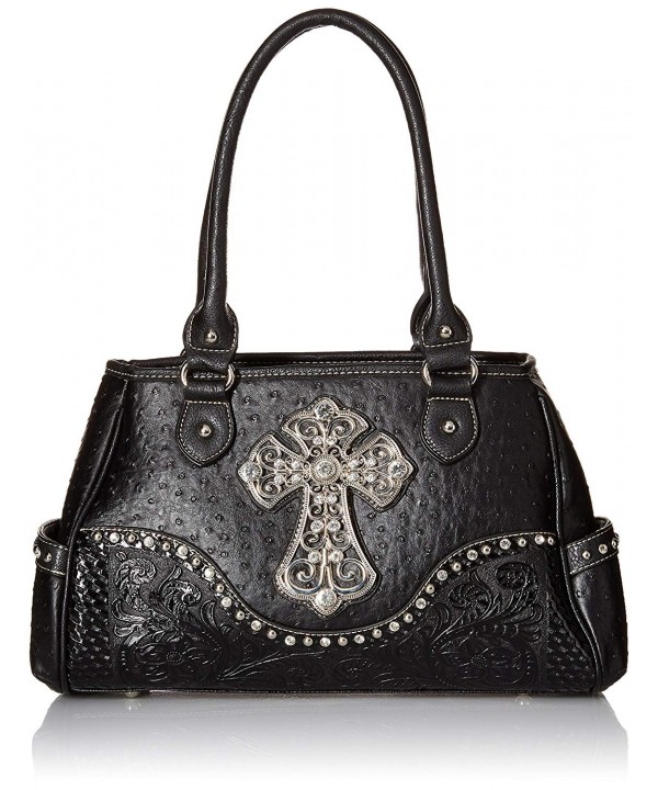 Blazin Roxx Womens Ostrich Satchel