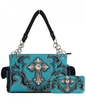 Western Rhinestone Concealed Handbag Shoulder