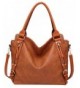 ilishop Leather Handbags Capacity Shoulder