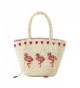 Straw Embroidered Purses Summer Handbags