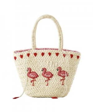 Straw Embroidered Purses Summer Handbags