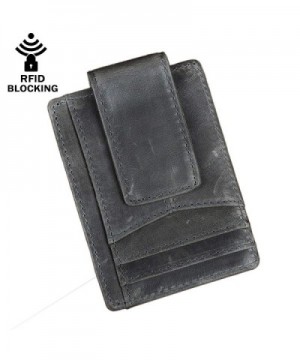 Leaokuu Leather Minimalist Wallet Pocket