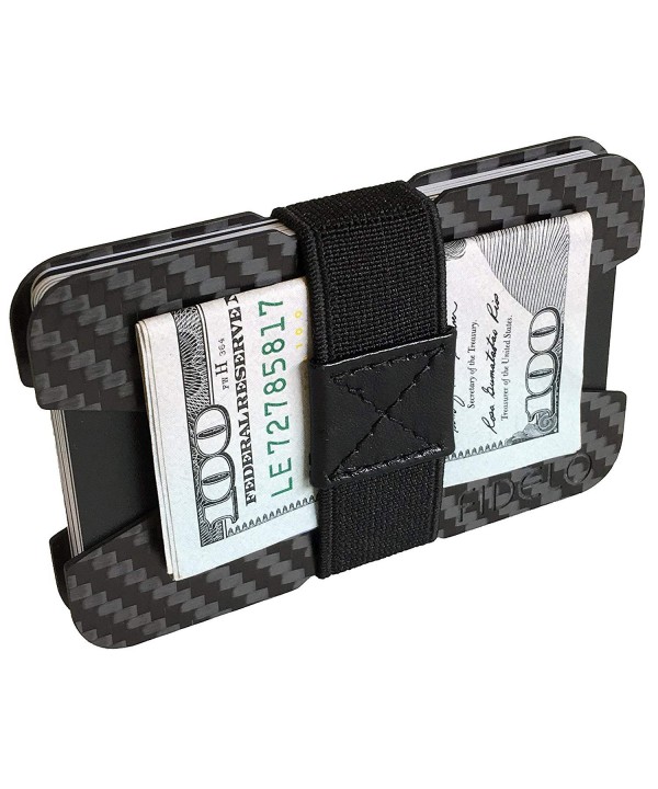 FIDELO Carbon Fiber Minimalist Wallet