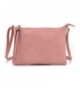 Lightweight Leather Crossbody Envelope Handbag