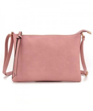 Lightweight Leather Crossbody Envelope Handbag