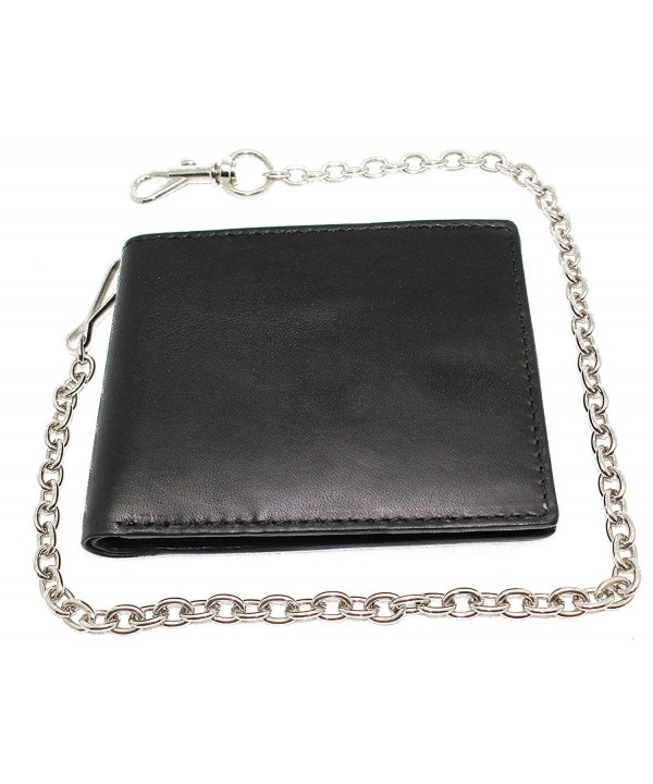Protected Blocking Leather Bi fold without