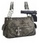 Studded Biblical Shoulder Rhinestone Concealed