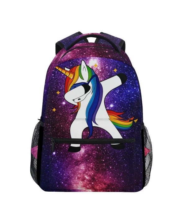 ZZKKO Unicorn Backpacks Camping Daypack