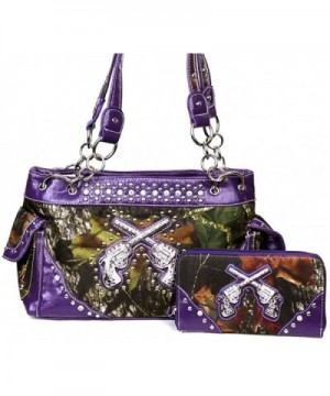 Western Crossed Camouflage Handbag Matching