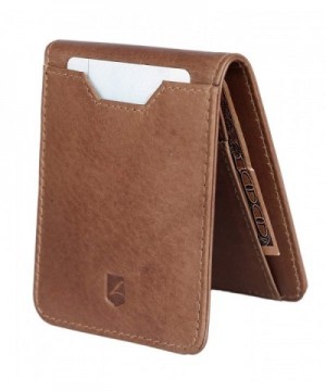 Luxe Leather Bifold Minimalist Wallet